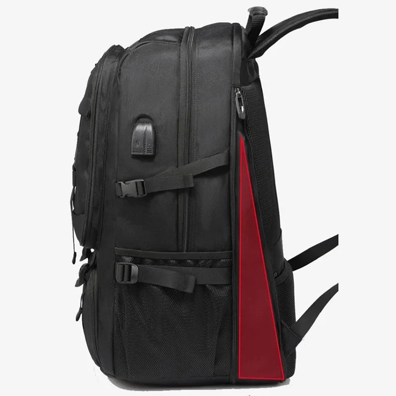 Moderne uitbreidbare backpack voor dames en heren; comfortabele pasvorm, ideaal voor lange reizen en stedentrips.