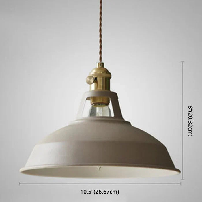 Retro industriële hanglamp, metalen design. Ideale sfeerlamp en verlichting voor eetkamer.