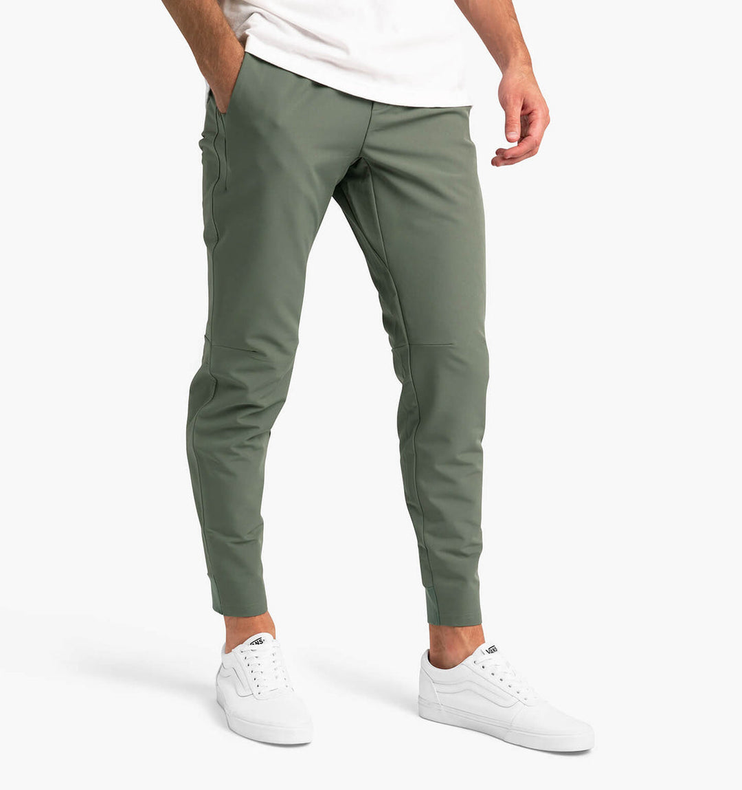 Stijlvolle heren winter stretch chino, comfortabel en slimfit, perfect voor kantoor en vrije tijd.