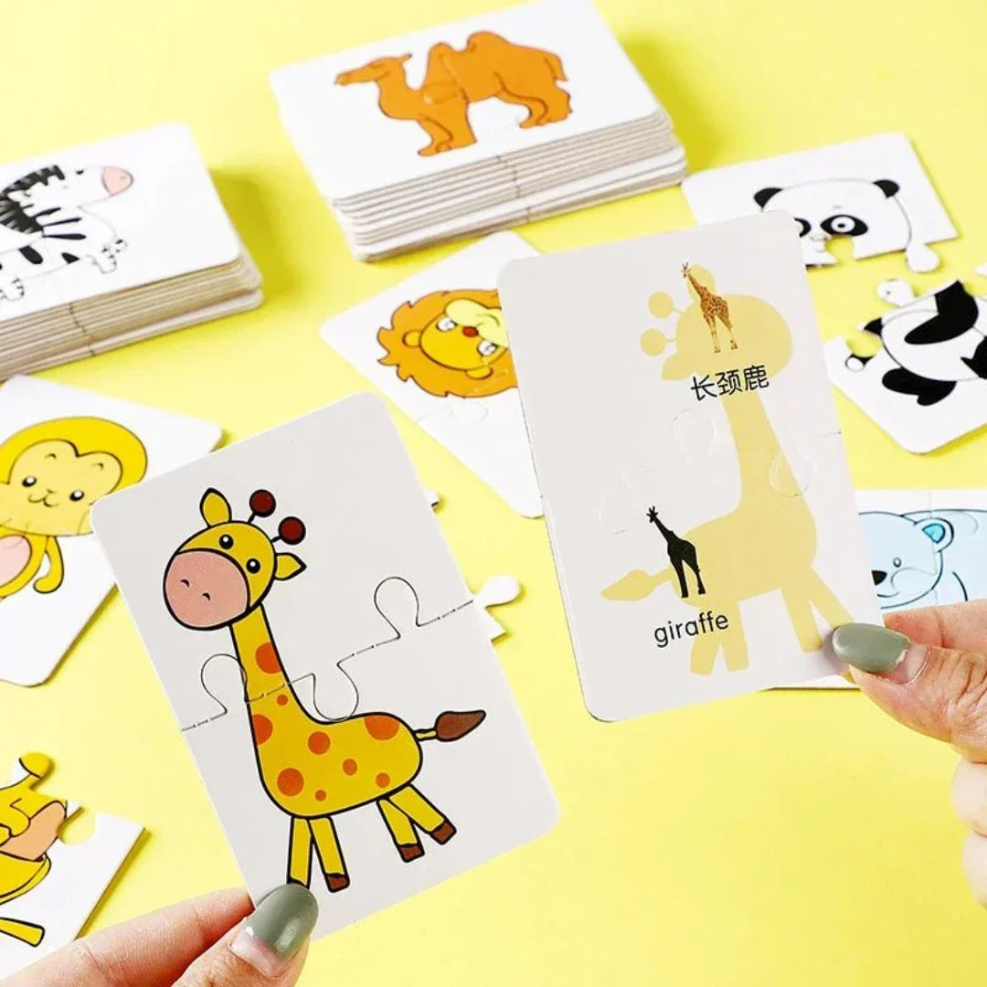Compact kinder memospel, perfect voor concentratie training en het verbeteren van cognitie.
