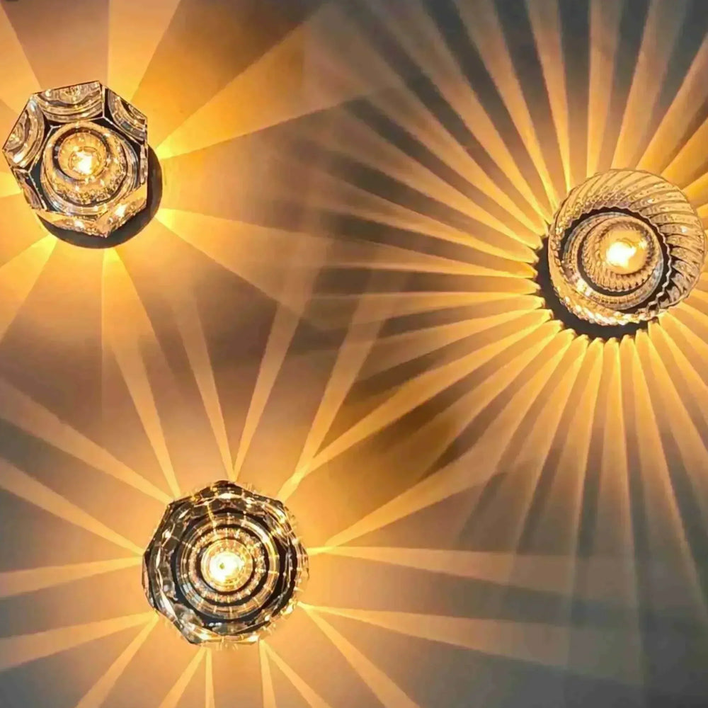 Elegante draadloze LED tafellamp, kristal look, USB oplaadbaar, perfecte decoratie.