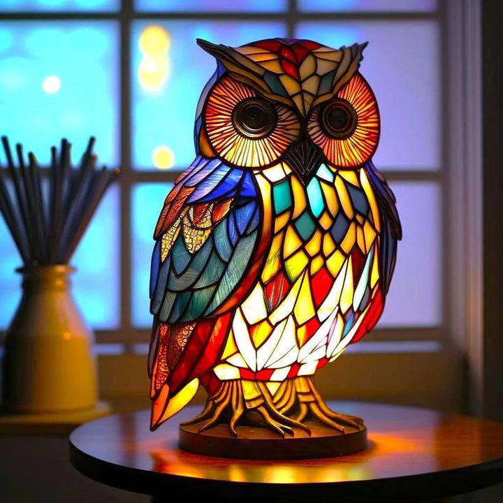 Nieuw design dieren nachtlampje, LED verlichting van hars, ideaal als woonaccessoire.