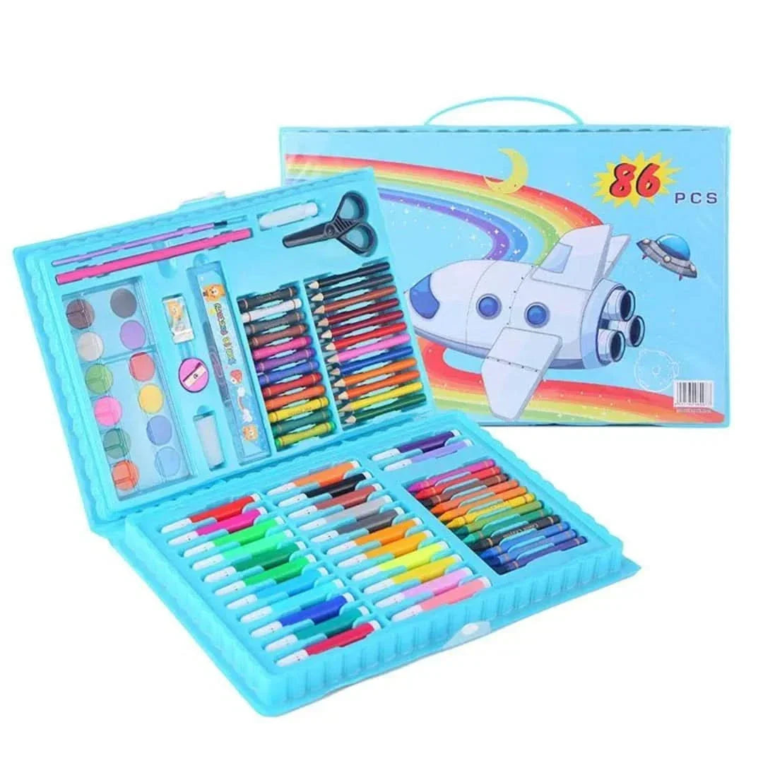 Stimuleer creativiteit en fijne motoriek met deze educatieve kinder creativiteitsset met ezel.