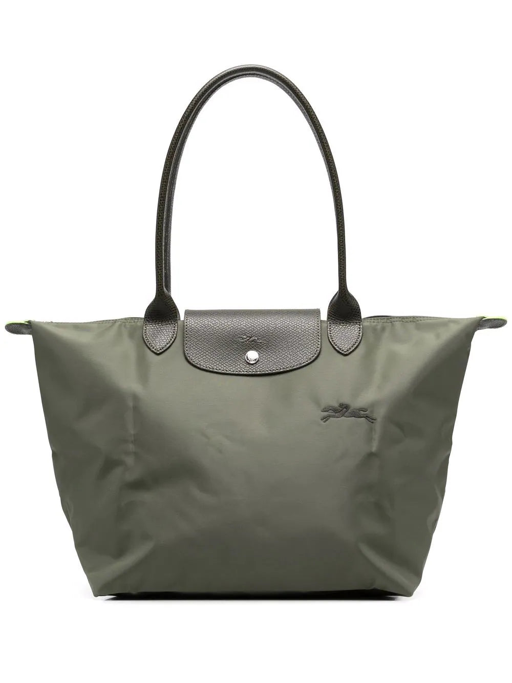 Compact opgevouwen praktische handtas, makkelijk mee te nemen in koffer of grote tas voor onderweg.