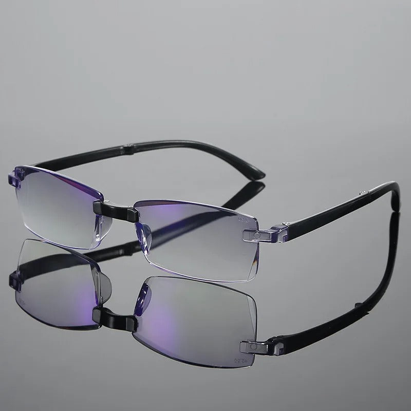 SteadySight uniseks multifocale leesbril. Onbreekbaar, anti-blauw licht en comfortabel voor alle zichtbehoeften.