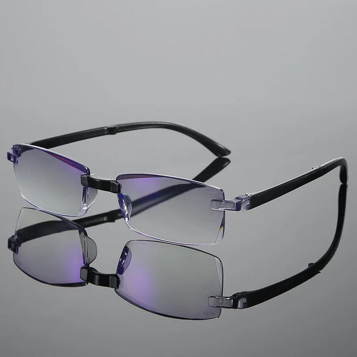 SteadySight uniseks multifocale leesbril. Onbreekbaar, anti-blauw licht en comfortabel voor alle zichtbehoeften.