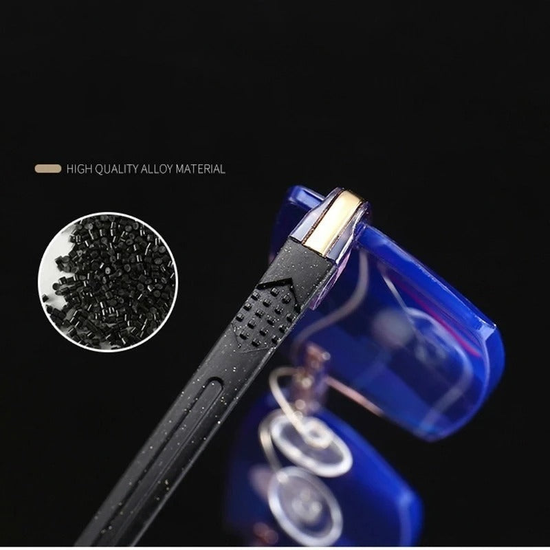 Comfortabele uniseks multifocale leesbril in zwart of bruin; lichtgewicht voor langdurig draagcomfort.