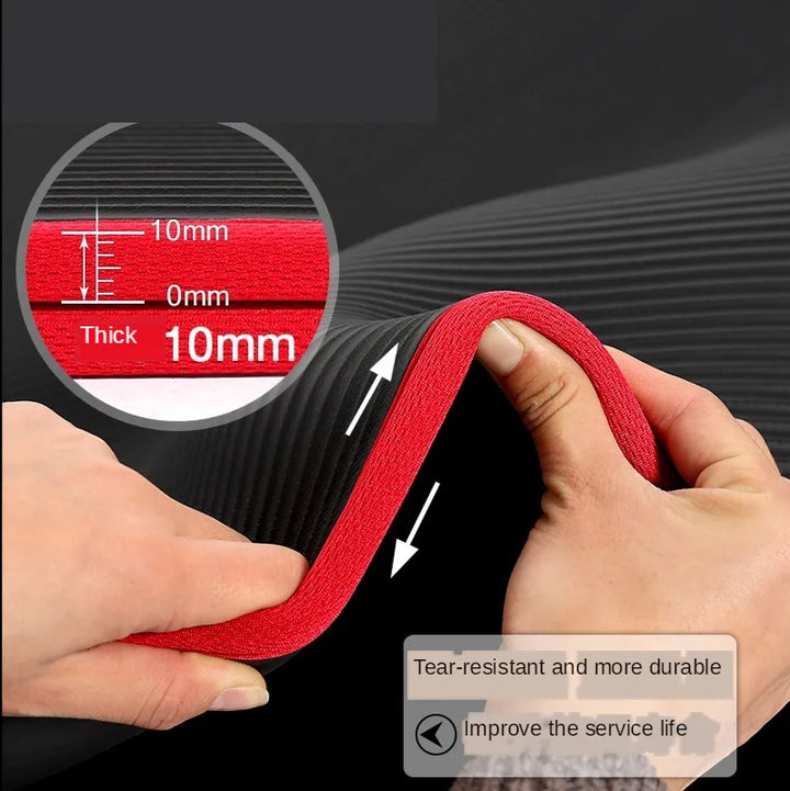 Antislip FlexiMat yogamat voor stabiliteit en veiligheid bij intensieve yoga, fitness en training.