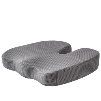Correcte zithouding met dit orthopedisch kussen, verlicht spanning in rug en nek.