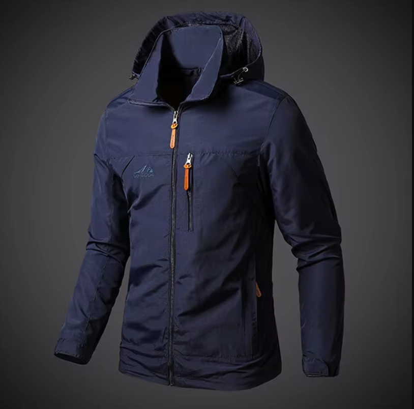 Comfortabele en functionele Arvid herenjas, waterdicht en winddicht. Perfect voor wandelen in alle seizoenen.