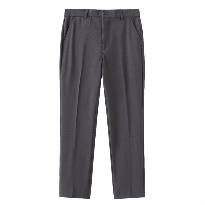Stijlvolle en comfortabele heren stretch pantalon met tapered fit, ideaal voor een moeiteloos chique uitstraling.
