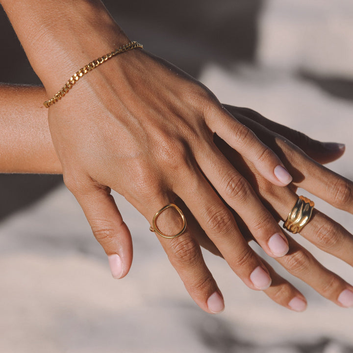 Elegante zilveren dames ring Noa, perfect voor dagelijks gebruik.
