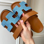Denimblauw