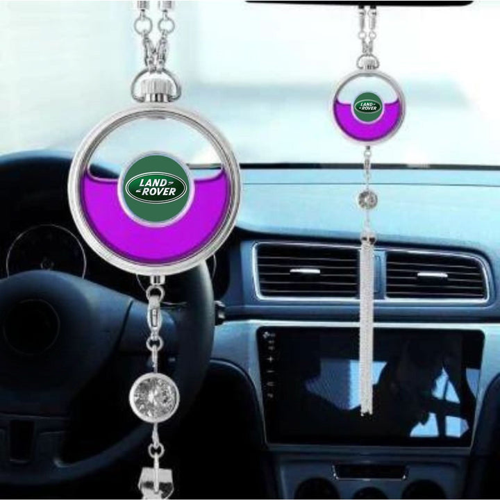 Exclusieve autoparfum hanger met automerk design, verfrist auto interieur.