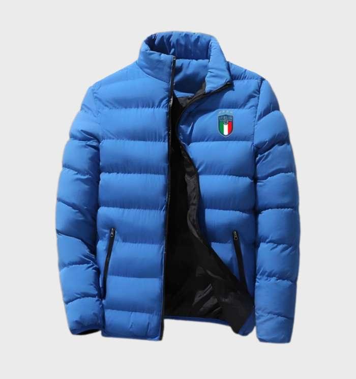 Heren ultralicht pufferjack, stijlvol en warm voor winter/herfst. Moderne, comfortabele bovenkleding.