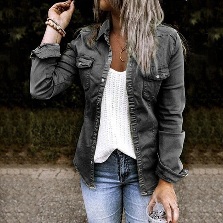 Stijlvolle damesjas, een must-have voor je casual kledingcollectie, modebewust en tijdloos design.