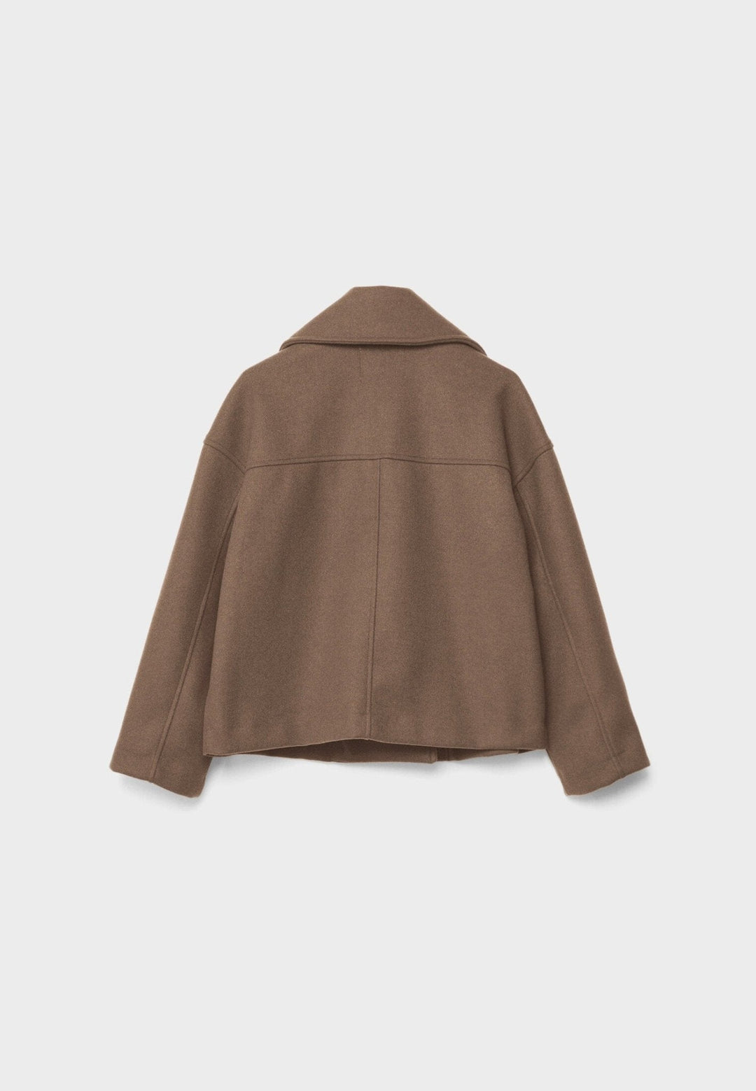 Korte damesjas met dubbelknopen, model Clara, elegant en een must-have voor je garderobe.