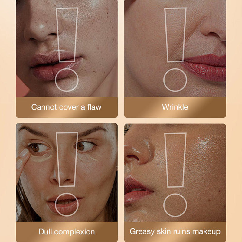 Hydraterende make-up foundation stick met concealer voor vlekkeloze gezichtsmake-up.