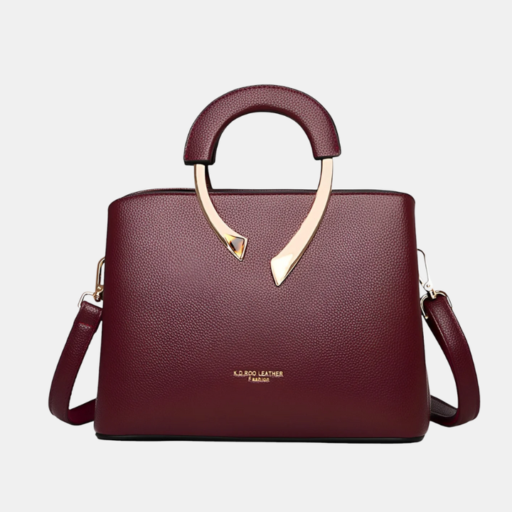 Luxe leren tote handtas voor dames, elegant & veelzijdig, ideaal voor modebewuste vrouwen.