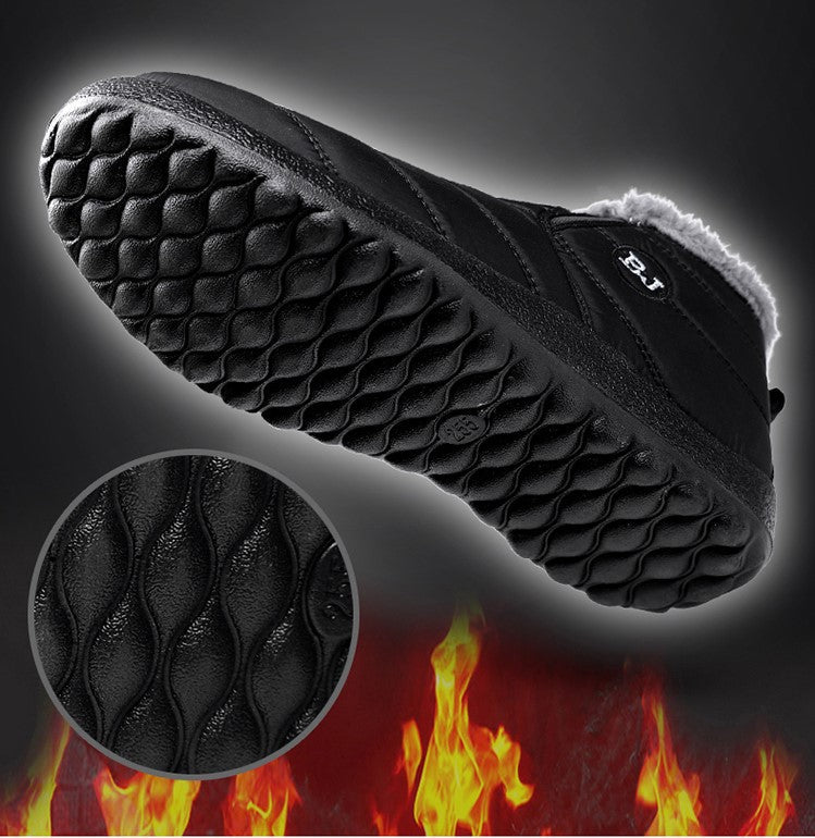 Dames winterlaarzen uit wintercollectie, warme en waterdichte snowboots met goede grip.